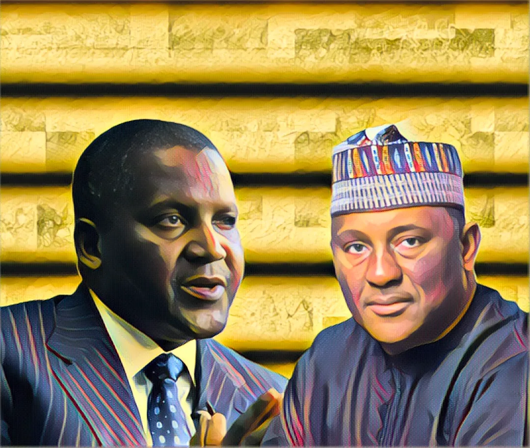 Abdul Samad Rabiu and Aliko Dangote